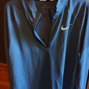 Nike Blue Dri-FIT Pullover